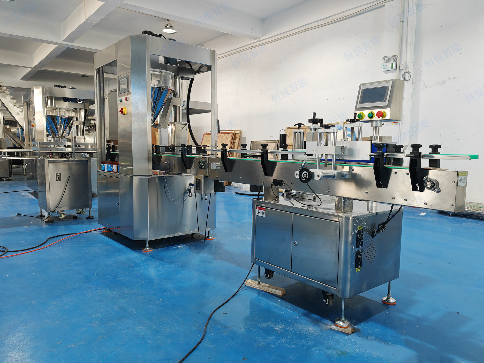 粉劑雙頭全自動灌裝機應(yīng)用