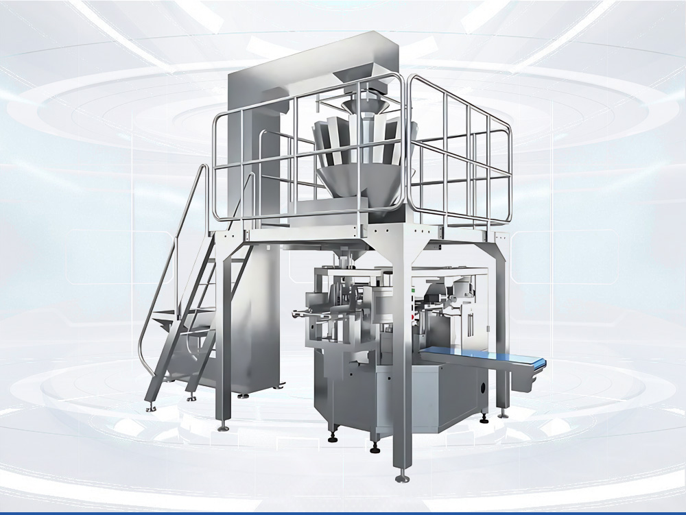 伺服給袋式顆粒包裝機