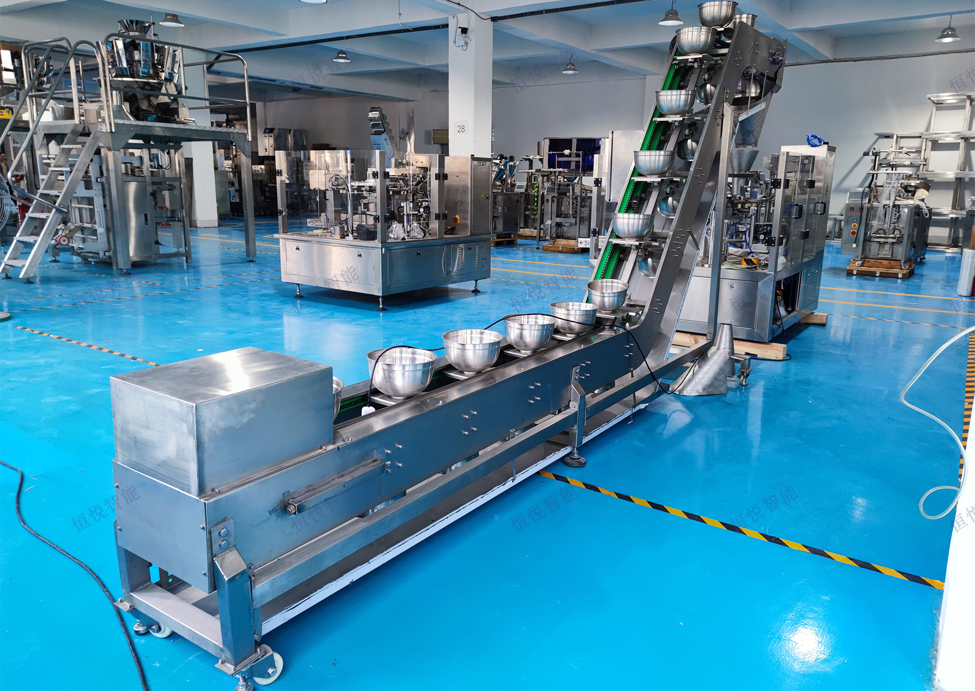 自動稱重式預制菜包裝機