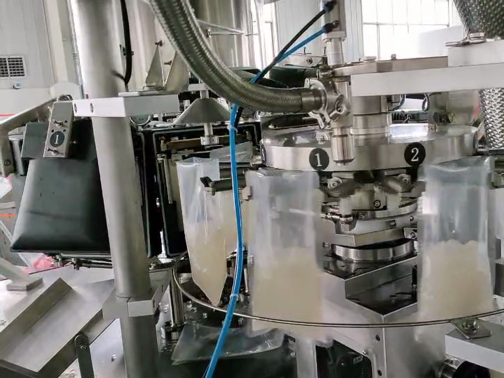 給袋式全自動(dòng)真空包裝機(jī)